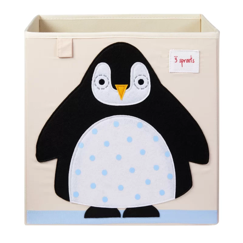 Caja juguetes Pingüino