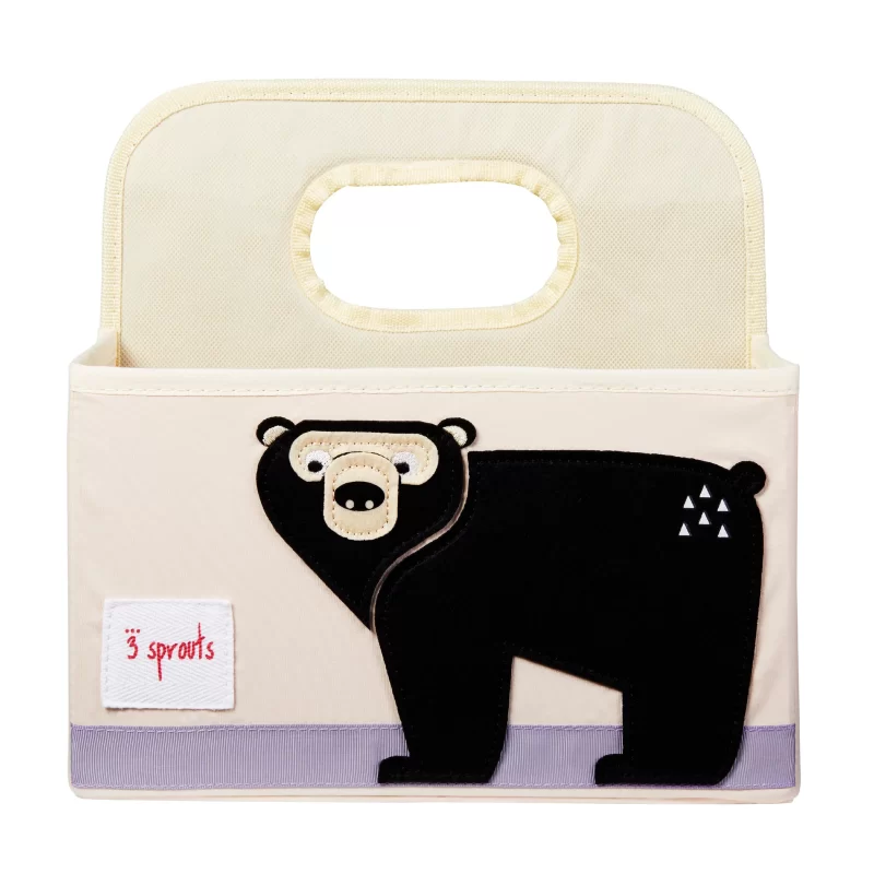 Caddy organizador para pañales Oso