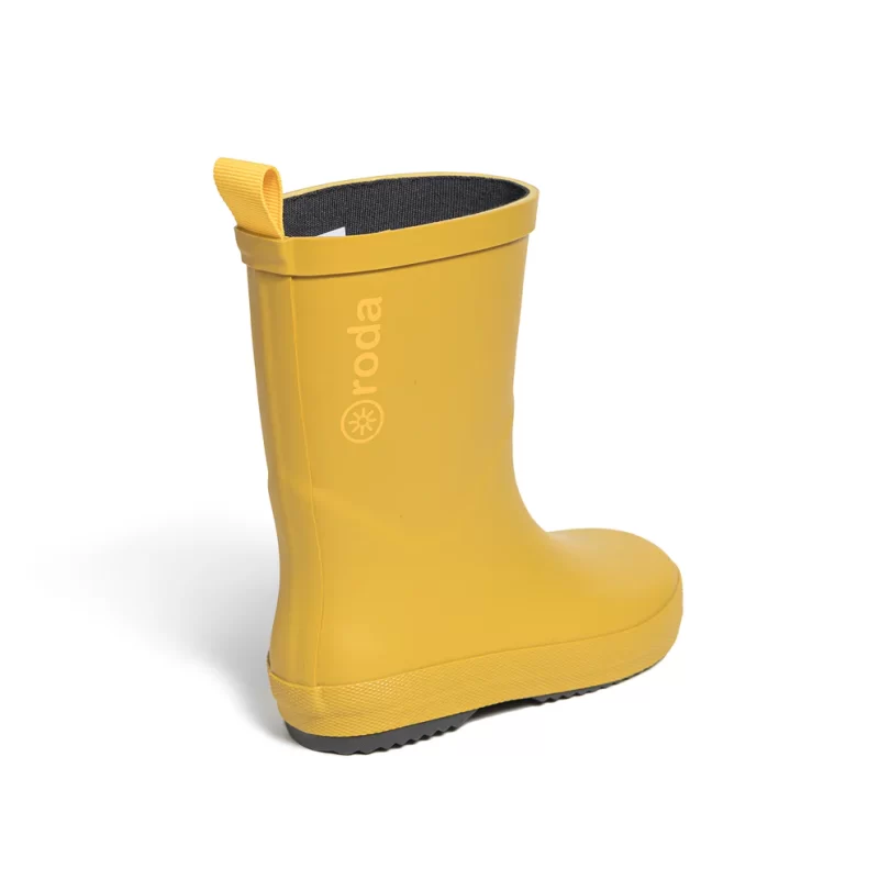 Botas de agua para niños y niñas Roda | Amarillo - Imagen 5