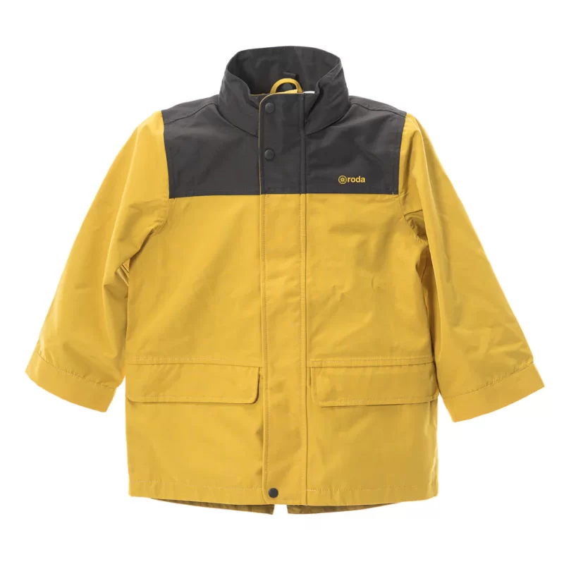 Chaqueta Impermeable para niños y niñas | Amarillo | Roda - Imagen 2