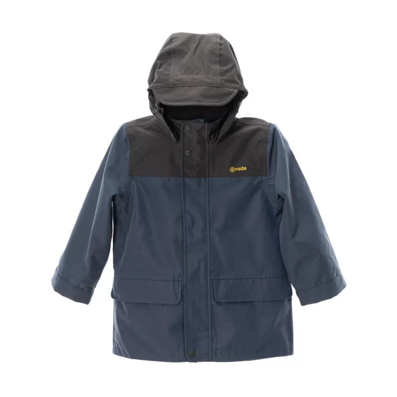 Chaqueta Impermeable para niños y niñas | Azul | Roda