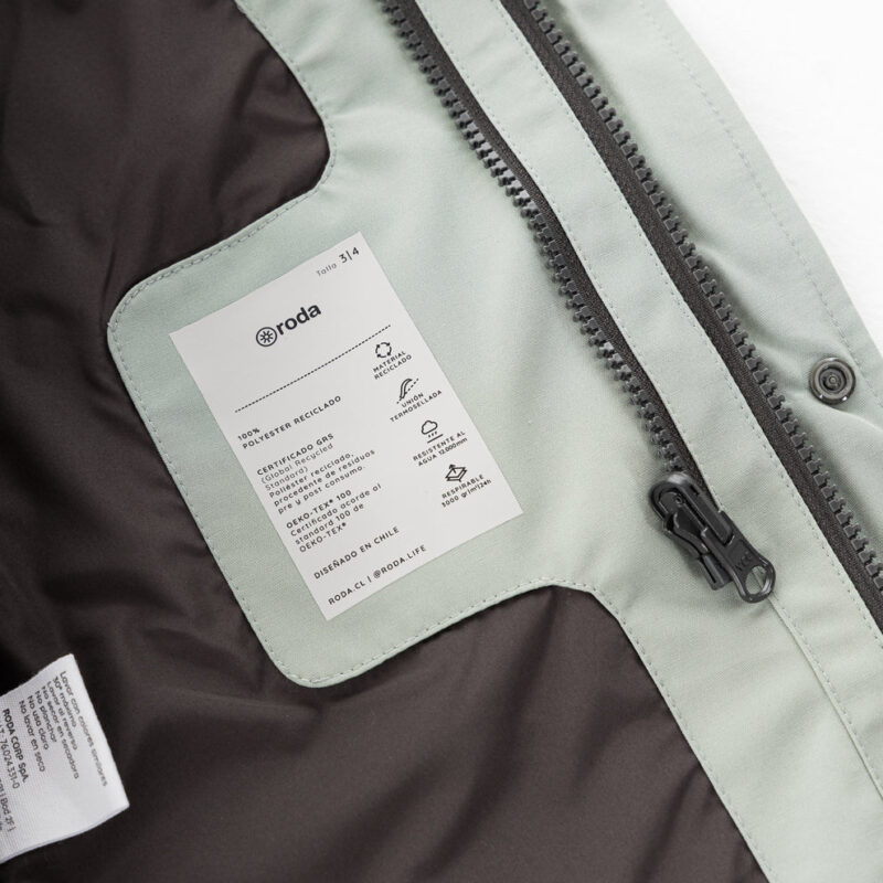 Chaqueta Impermeable para niños y niñas | Sage | Roda - Imagen 5