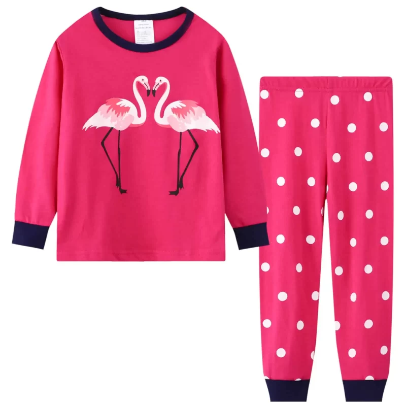 Pijama Algodón Flamencos | La Ove Bee