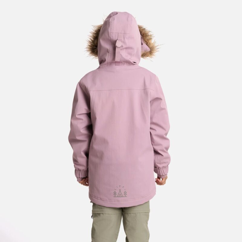 Chaqueta Niña Roble B-Dry Hoody Jacket Malva | Lippi - Imagen 2