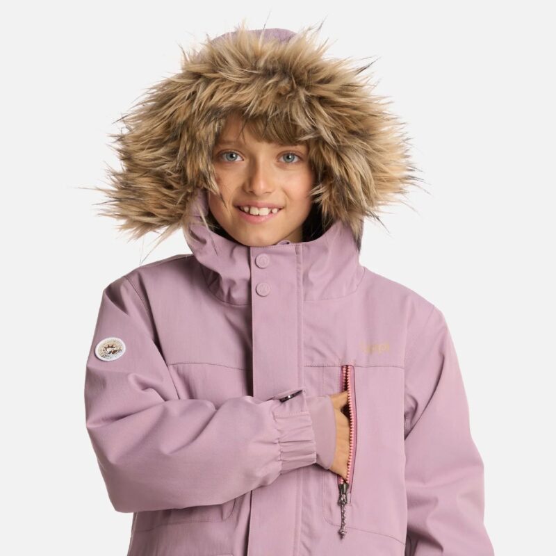 Chaqueta Niña Roble B-Dry Hoody Jacket Malva | Lippi - Imagen 3