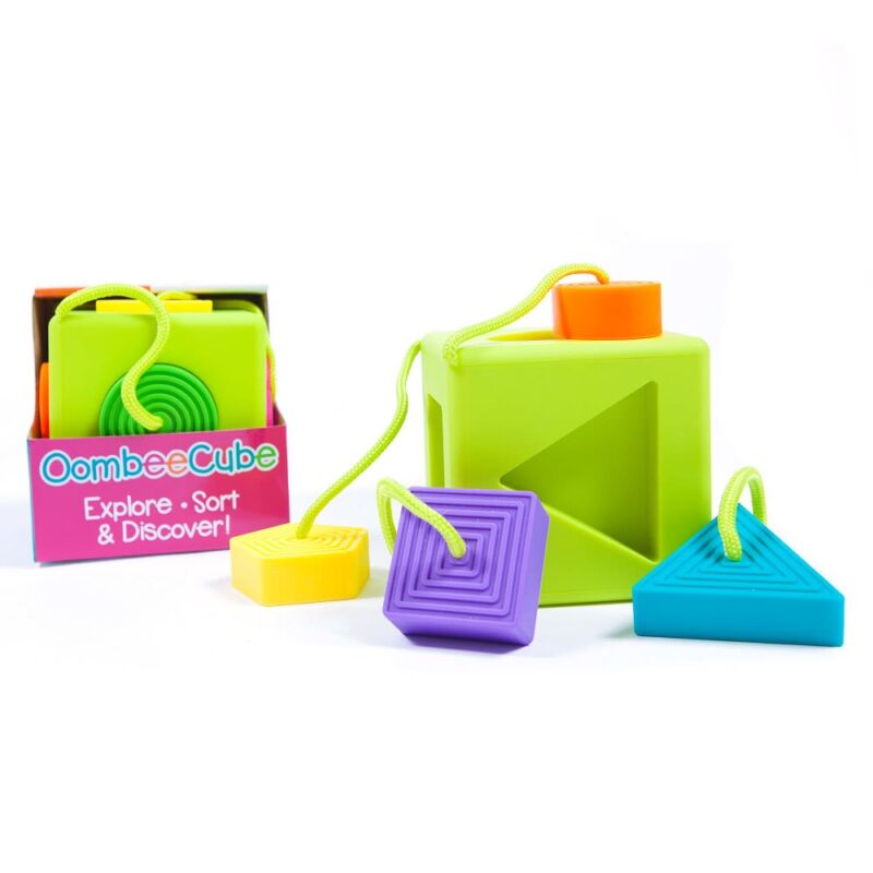 Cubo Encaje de Silicona Oombee Cube | FATBRAIN TOYS