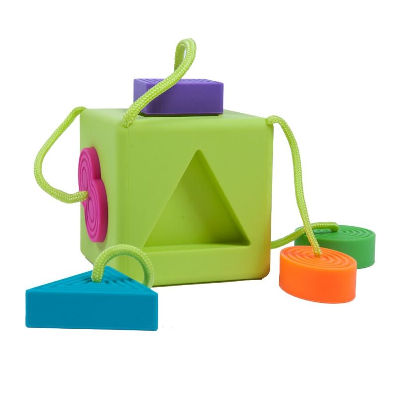 Cubo Encaje de Silicona Oombee Cube | FATBRAIN TOYS - Imagen 2