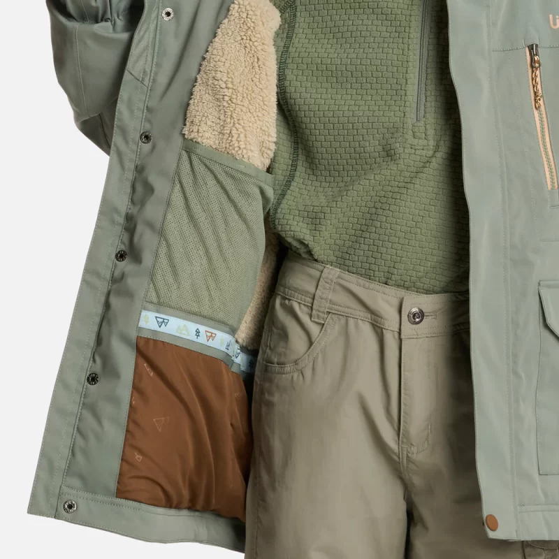Chaqueta Niño Roble B-Dry Hoody Jacket Jade Oscuro | Lippi - Imagen 6
