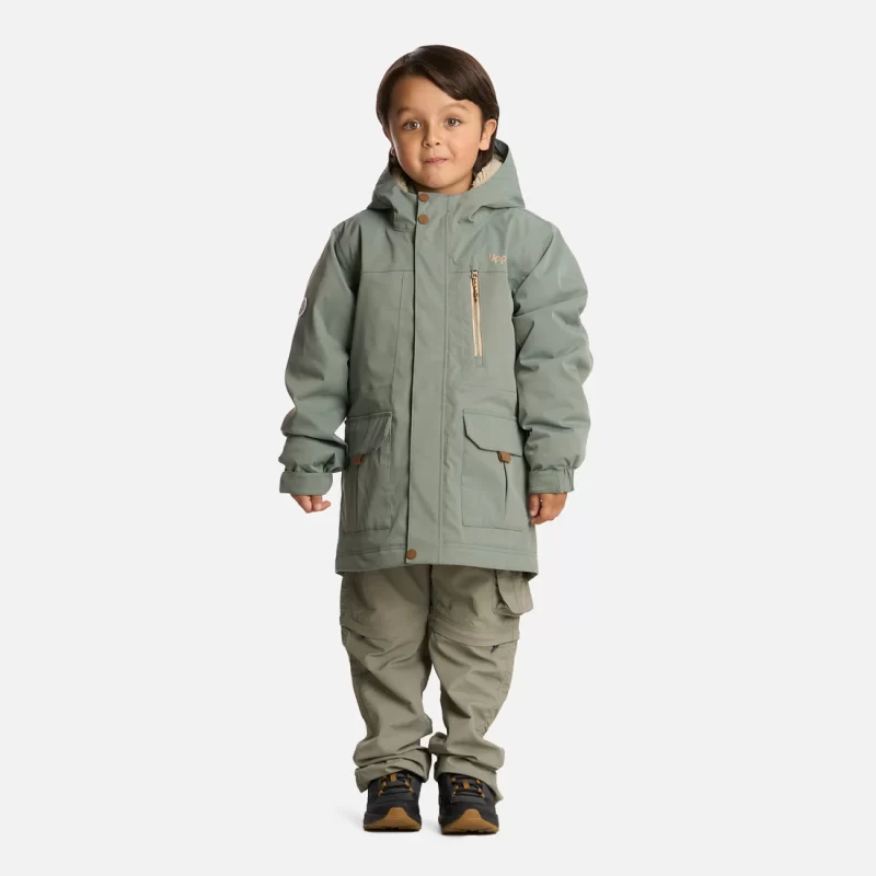 Chaqueta Niño Roble B-Dry Hoody Jacket Jade Oscuro | Lippi - Imagen 7